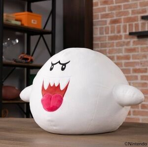 Club Mocchi- Mocchi- Super Mario Boo Mega 15" Plush